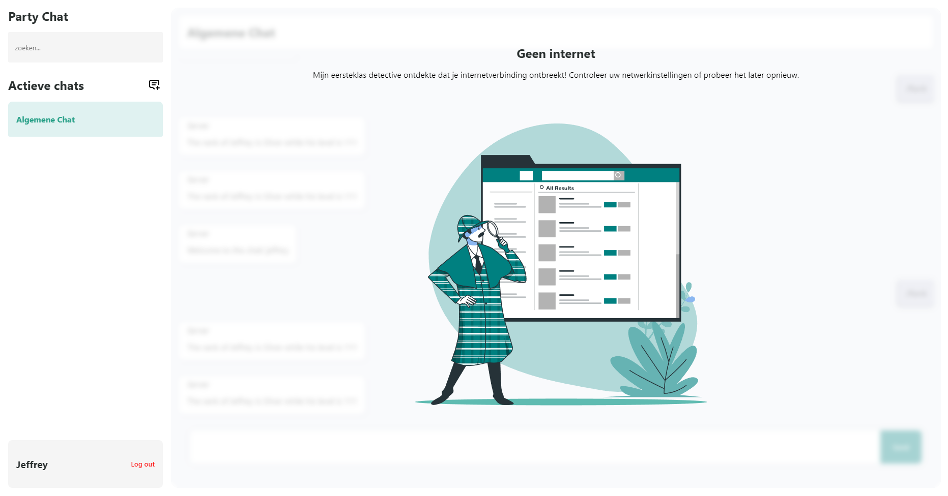 Barebone chat app